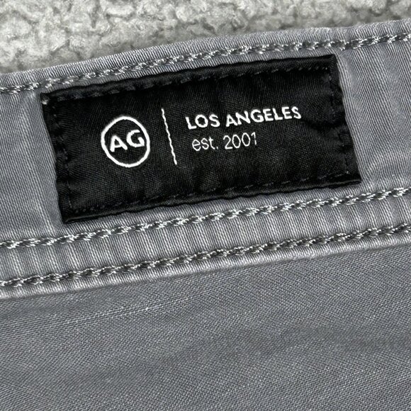 AG Adriano Goldschmied Jeans Mens 34x31.5 Gray Everett Slim Straight Stretch - Picture 4 of 13